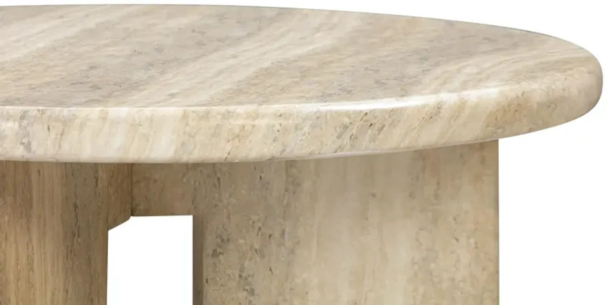 Patrizia Concrete Round Coffee Table