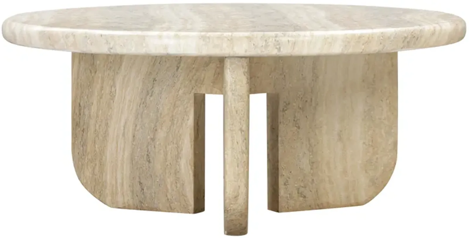 Patrizia Concrete Round Coffee Table