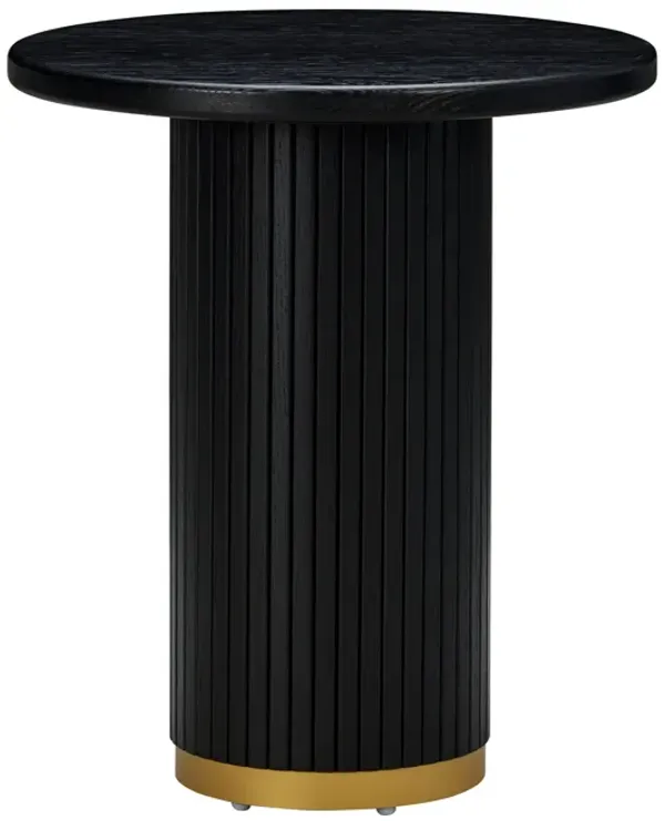 Chelsea Black Oak Entry Table