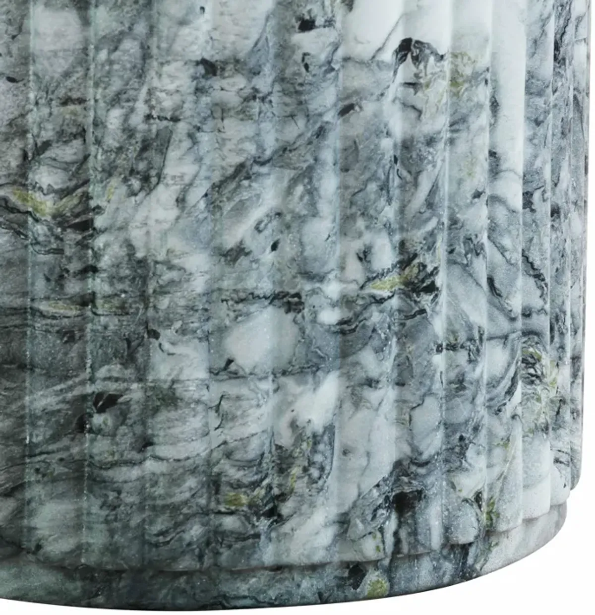 Serafina Marble Pattern Concrete Indoor / Outdoor Side Table