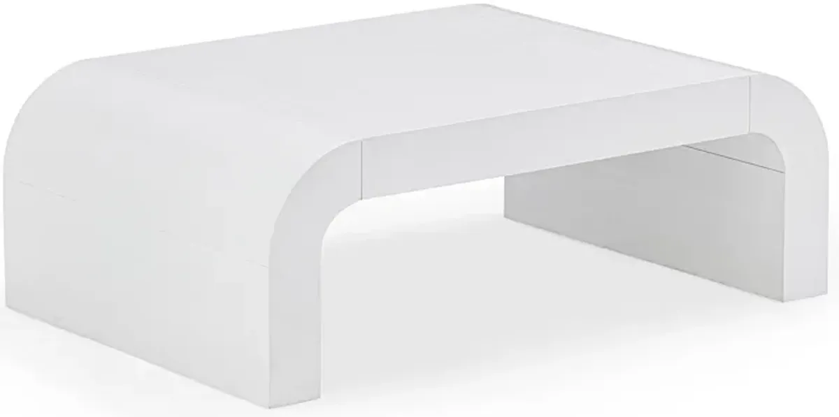 Hump White Coffee Table