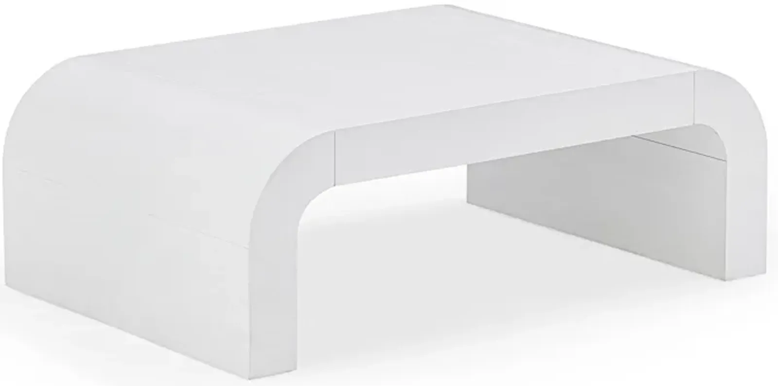 Hump White Coffee Table