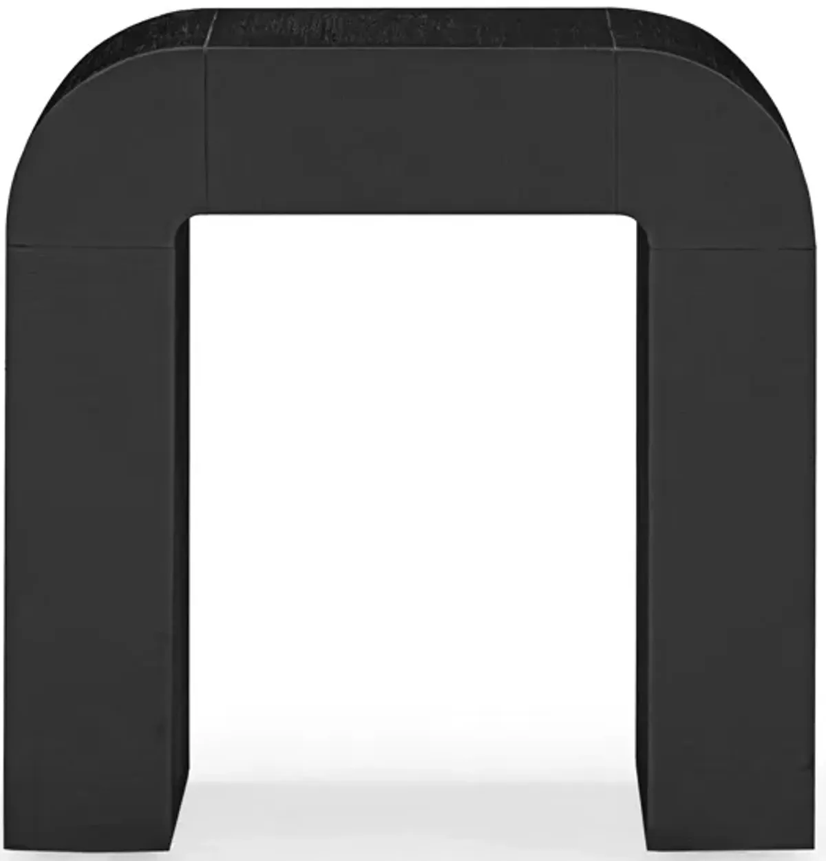 Hump Black Side Table