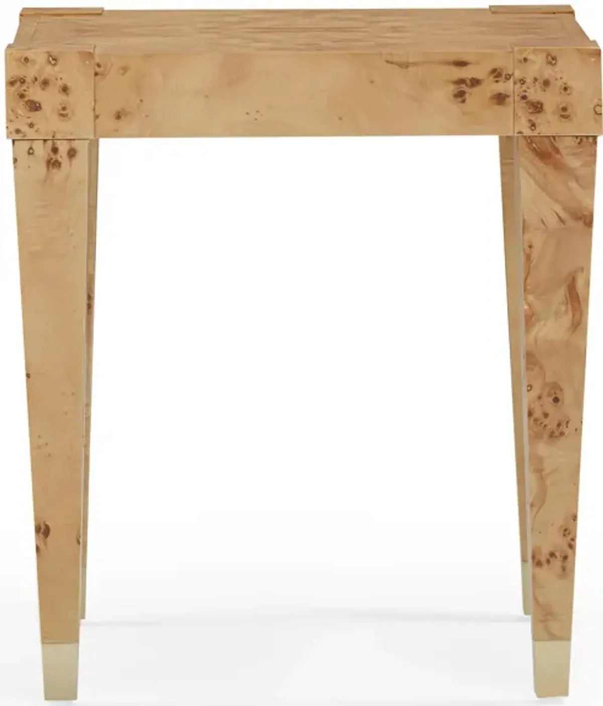 Brandyss Honey Burl End Table