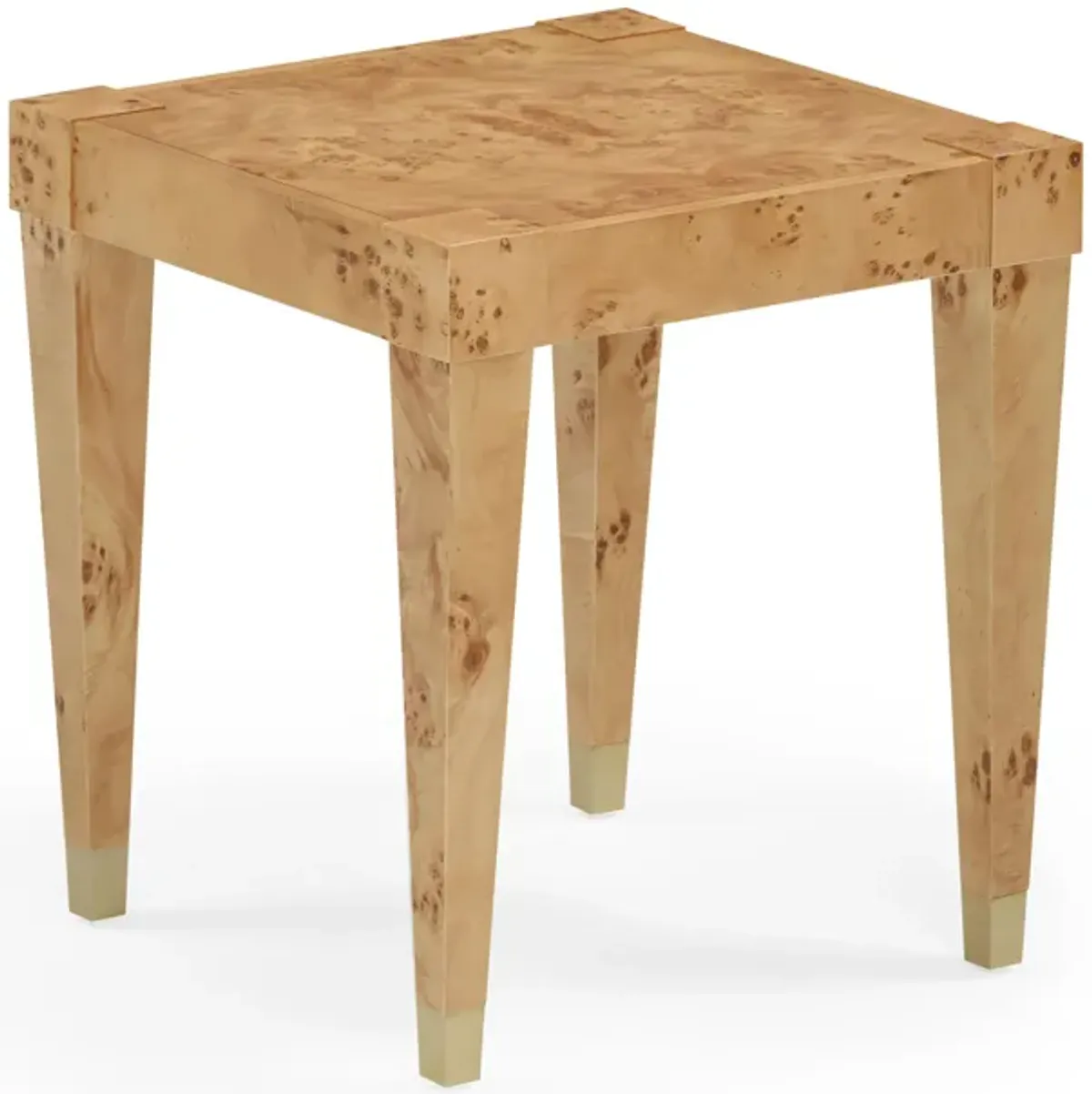 Brandyss Honey Burl End Table