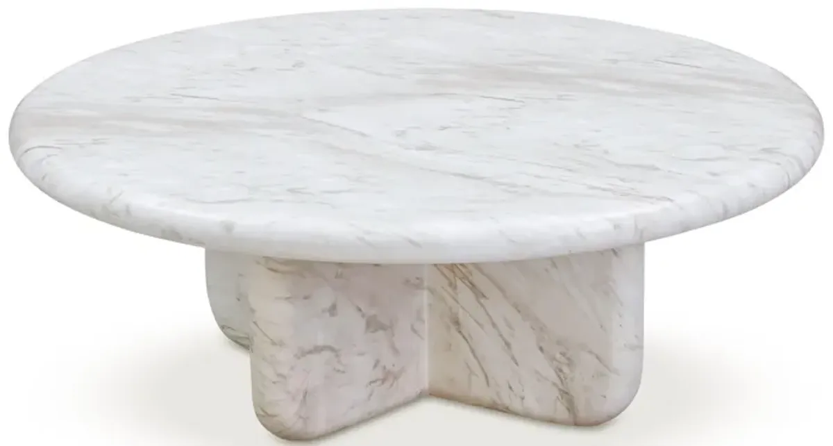 Juju Marble Indoor/Outdoor 32" Short Coffee Table