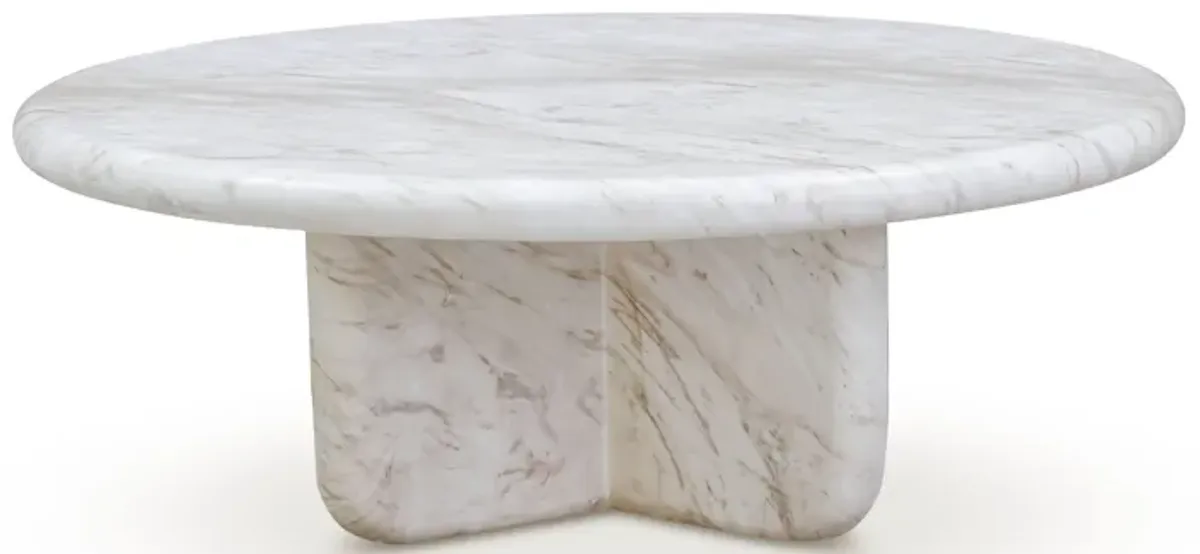 Juju Marble Indoor/Outdoor 32" Short Coffee Table