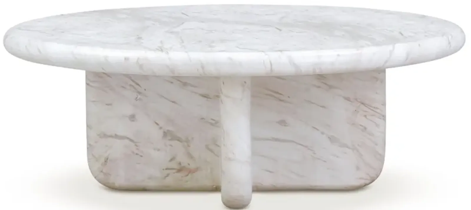 Juju Marble Indoor/Outdoor 32 inch Short Coffee Table