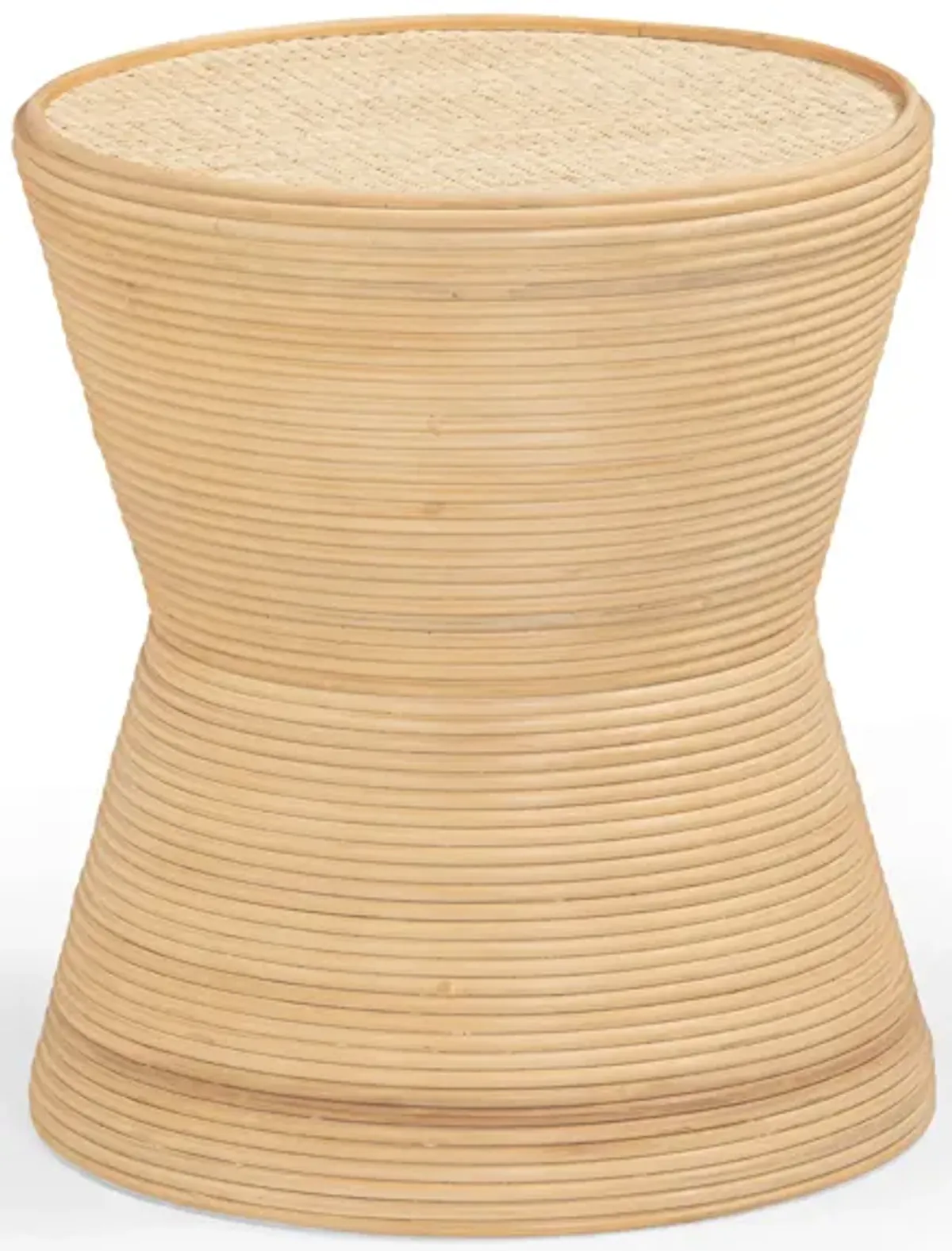 Henri Natural Rattan Side Table