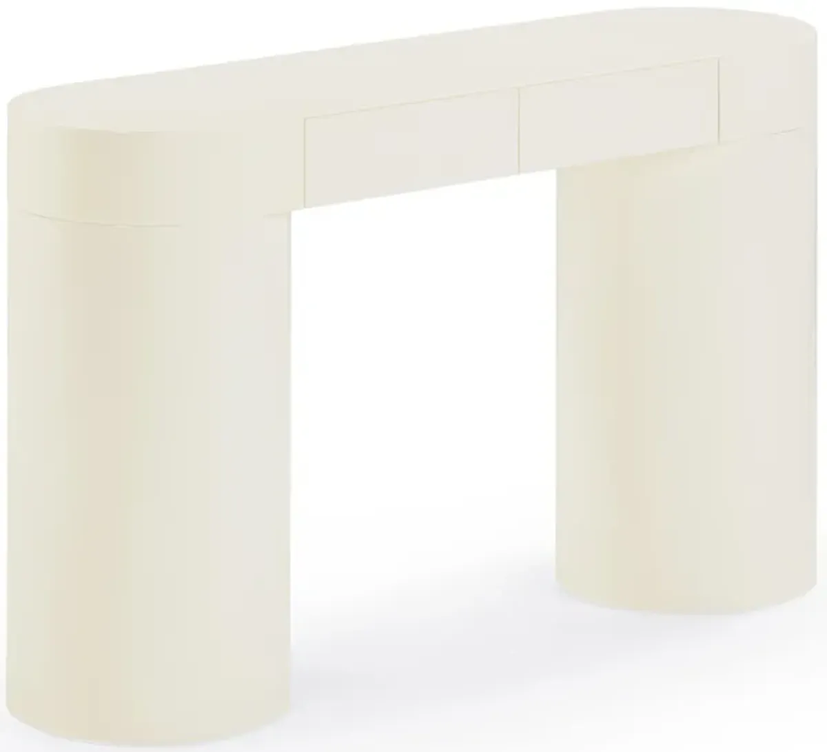 Mira Cream High Gloss Console Table