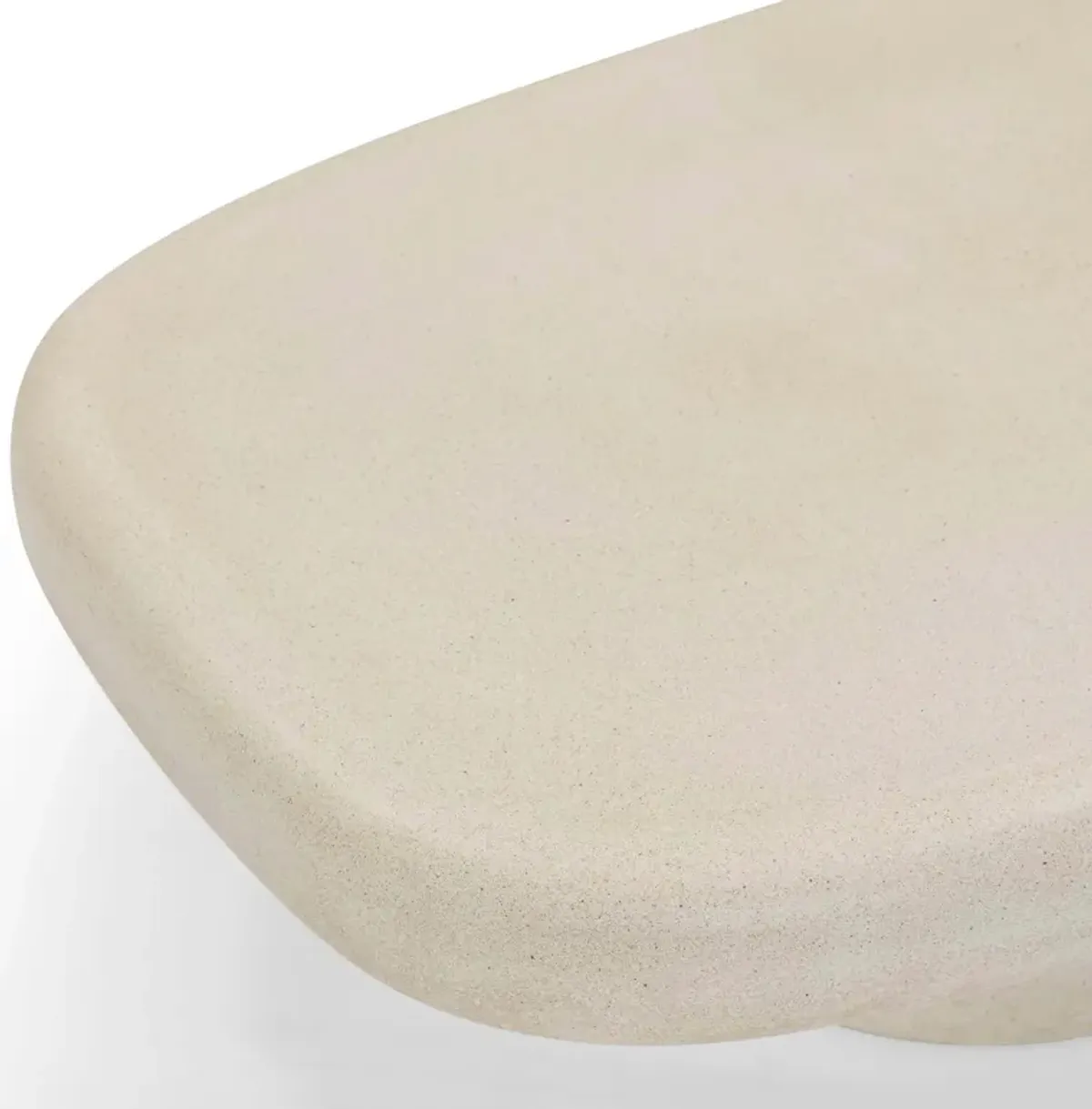 Darial Sandstone Indoor/Outdoor Coffee Table