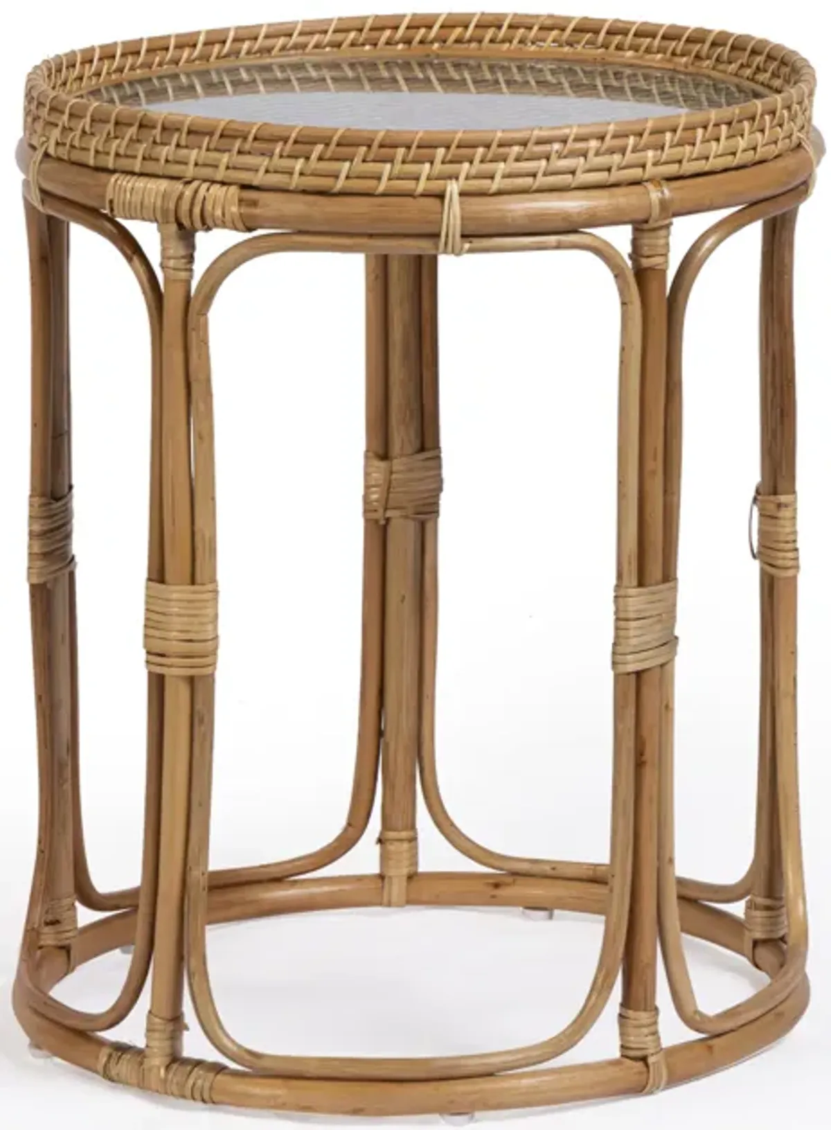 Lindy Rattan Side Table