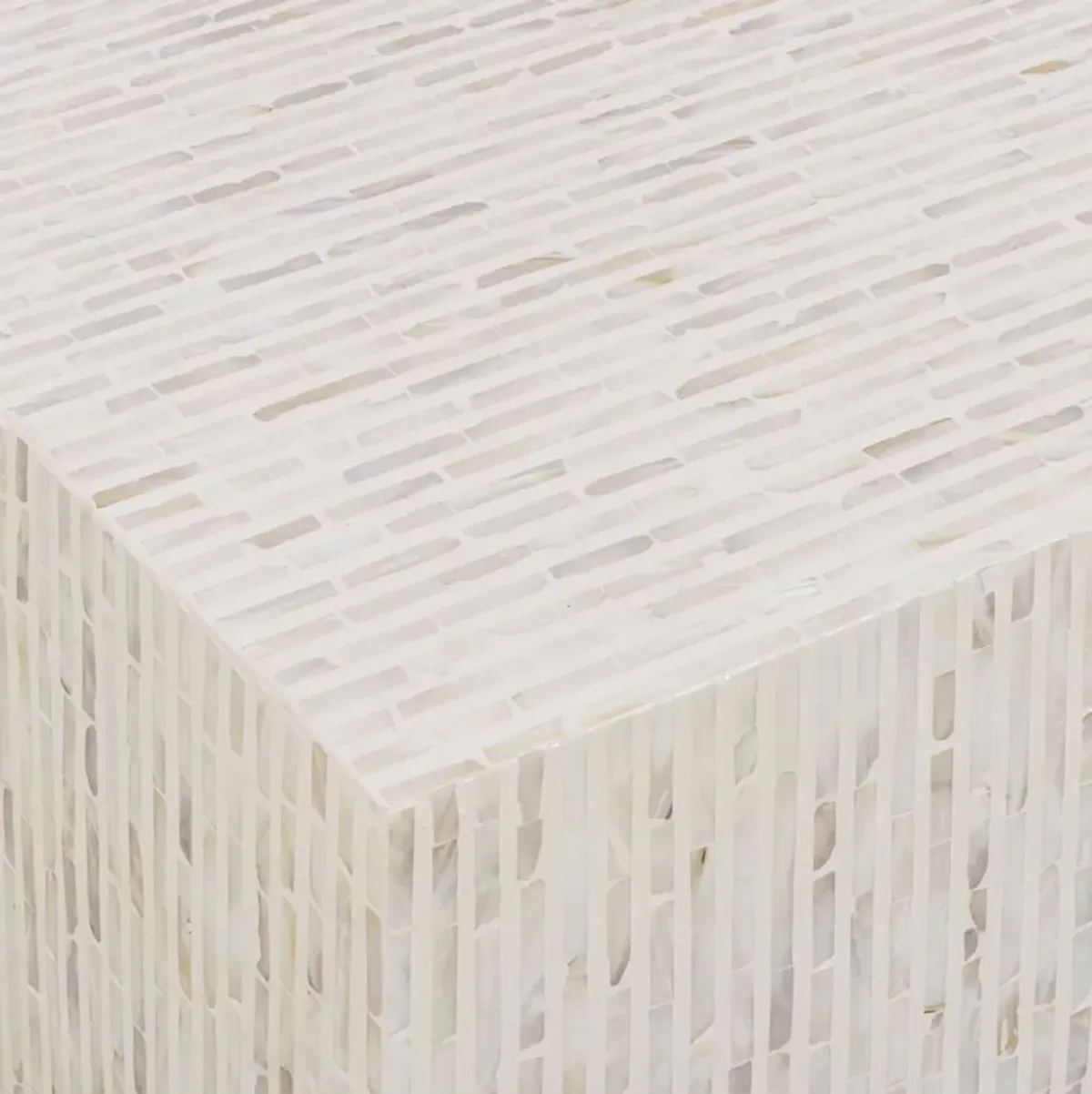 Earl Cream Mother of Pearl Coffee Table