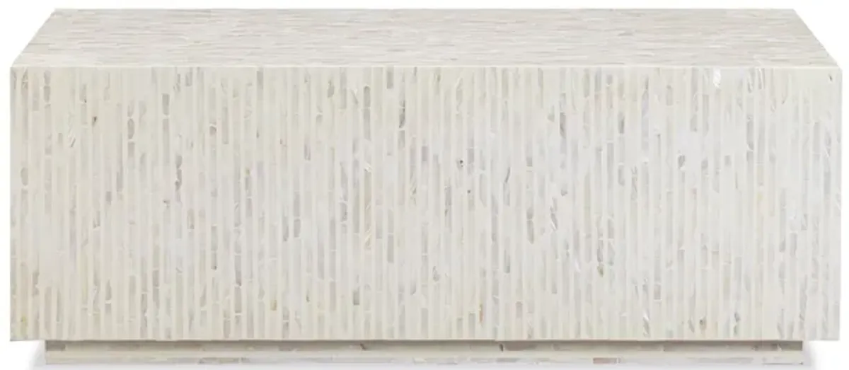 Earl Cream Mother of Pearl Coffee Table