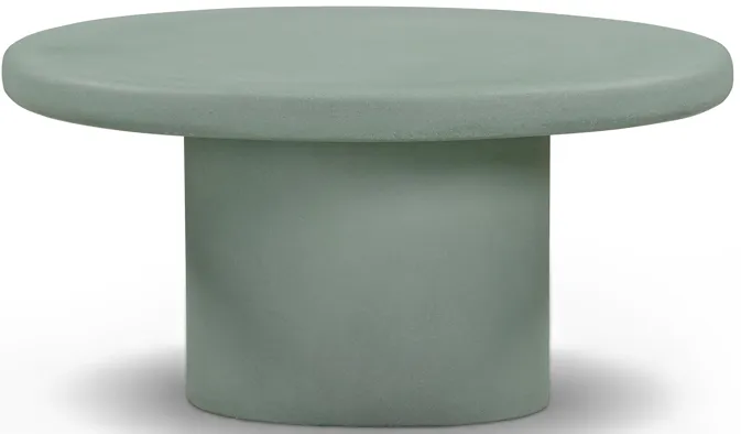 Jade Concrete Indoor/Outdoor Coffee Table (28"-34")