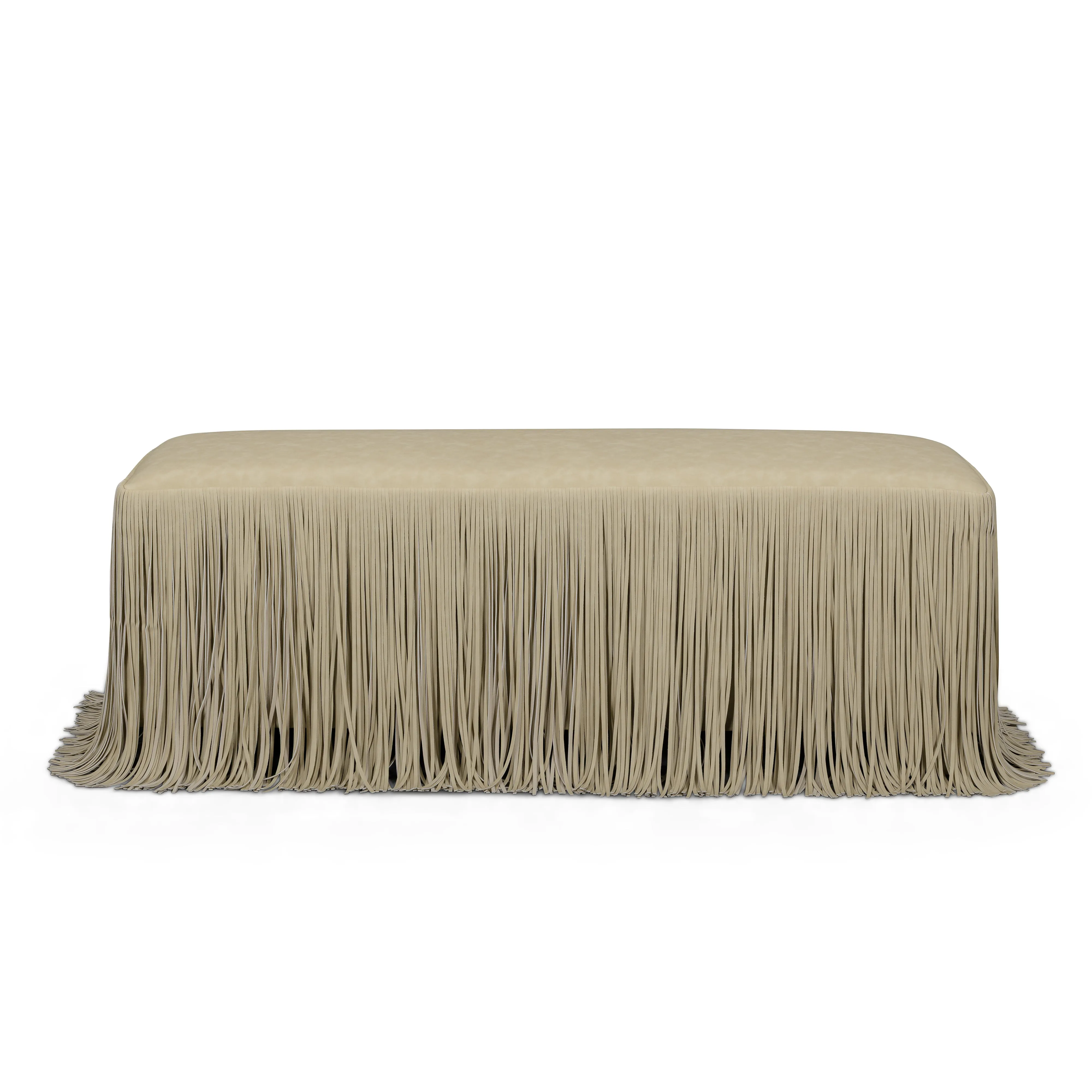 Shag Me 50" Performance Vegan Leather Bench