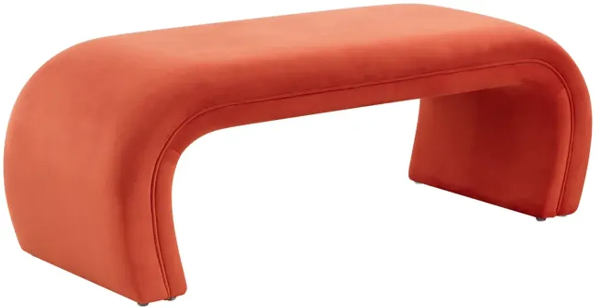 Kenya Red Rocks Velvet Bench