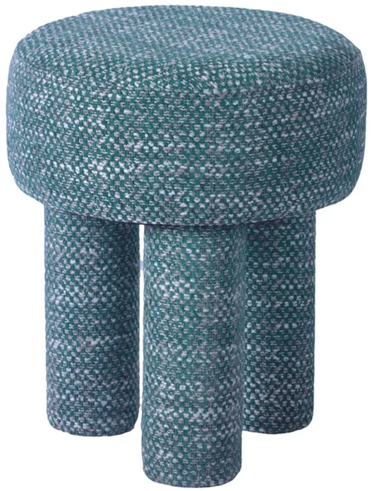 Claire Teal Knubby Stool