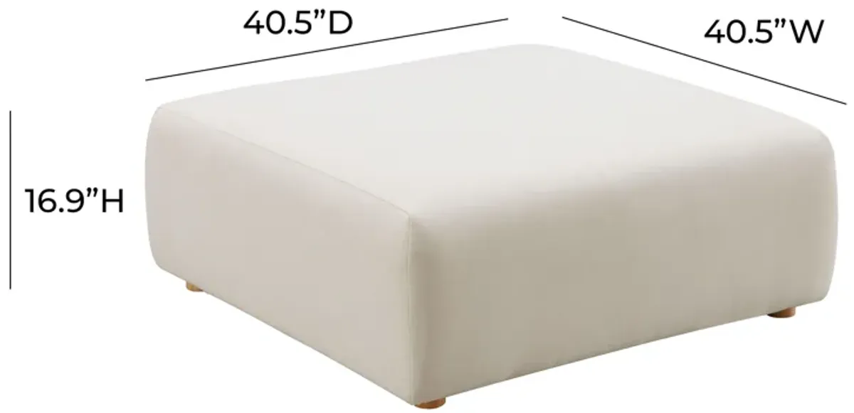 Hangover Cream Performance Linen Ottoman