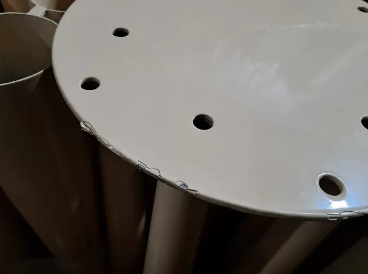 Titan Peach Rose Glossy Console Table