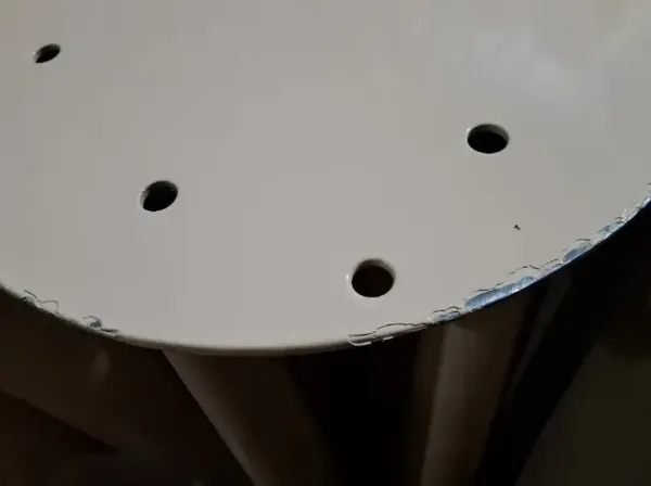 Titan Peach Rose Glossy Console Table