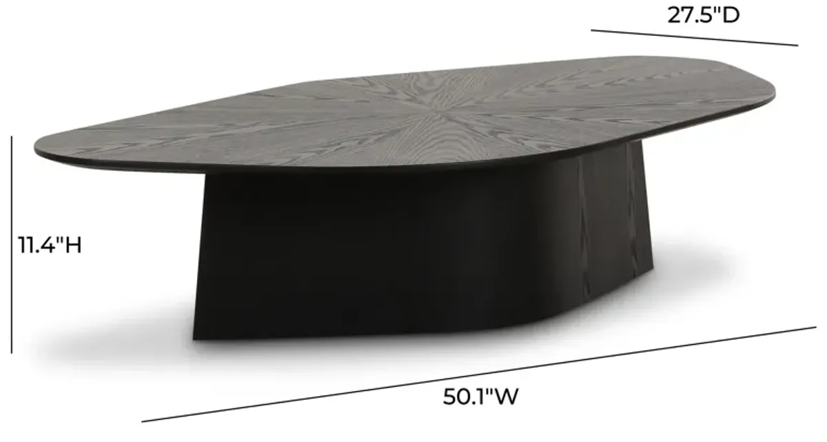 Roche Black Ash Low Coffee Table