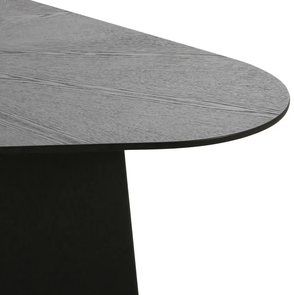 Roche Black Ash Geometric Coffee Table