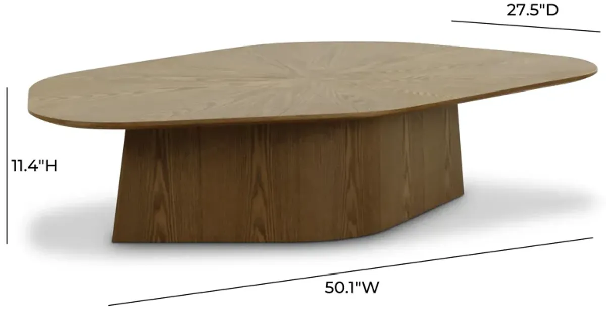 Roche Brown Ash Low Coffee Table