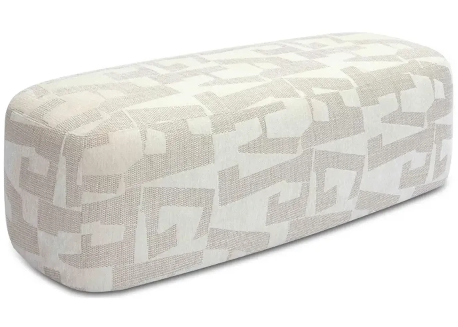 Graceland Cream Jacquard Bench