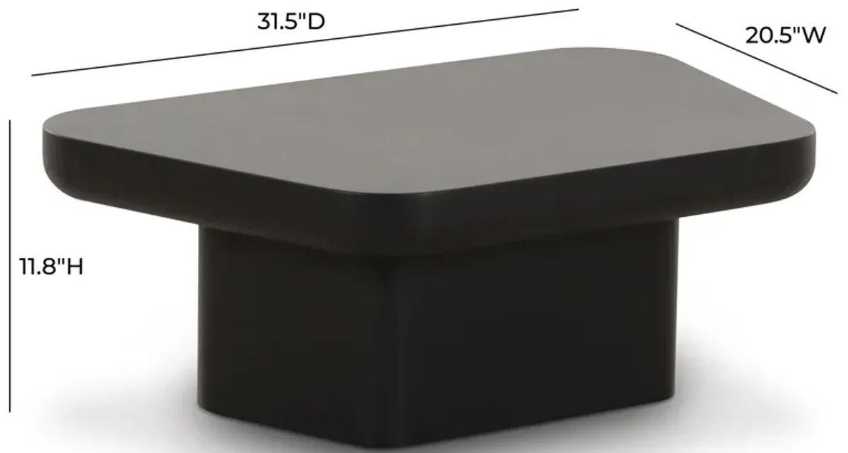 Yoko Black Small Coffee Table