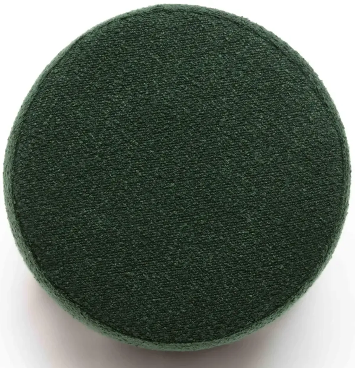 Jaine Forest Green Boucle Stool