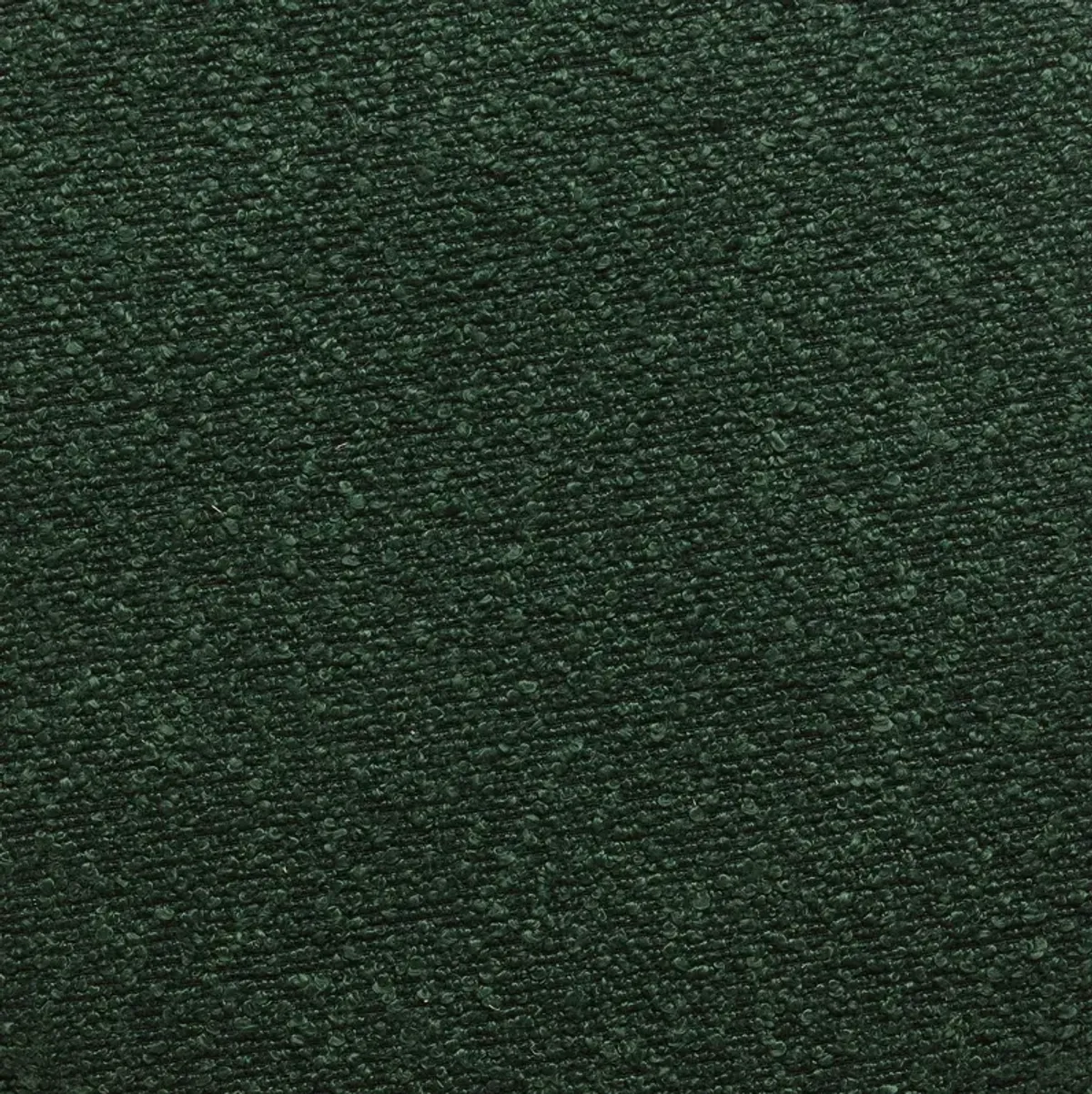 Jaine Forest Green Boucle Large Ottoman