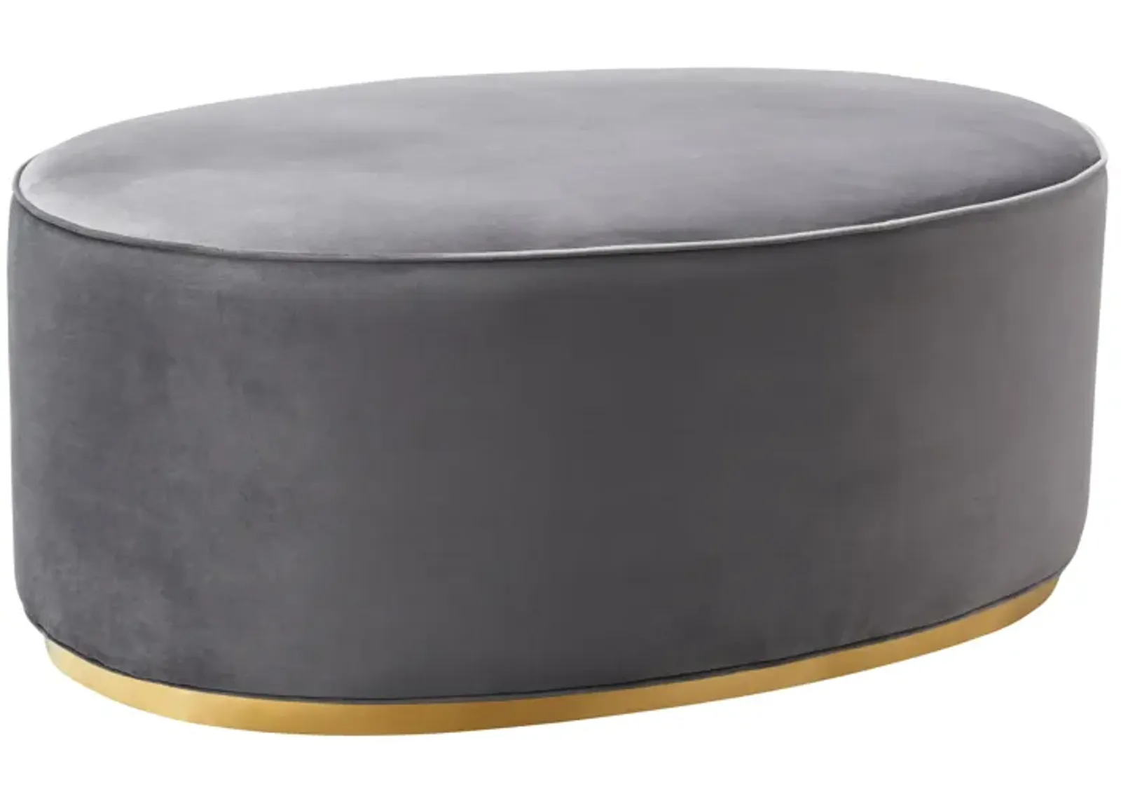 Scarlett Grey Ottoman