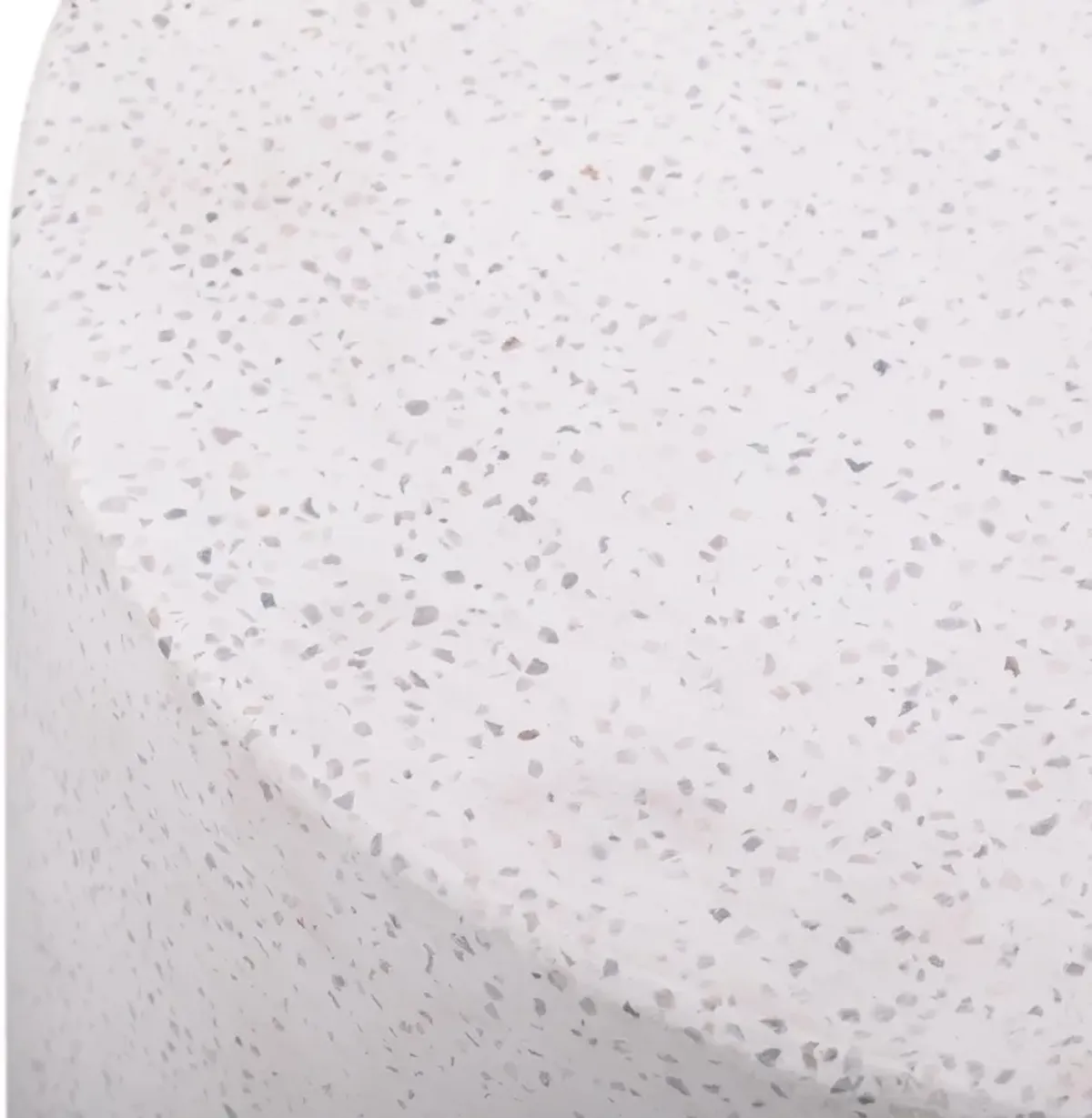 Terrazzo Light Speckled Side Table