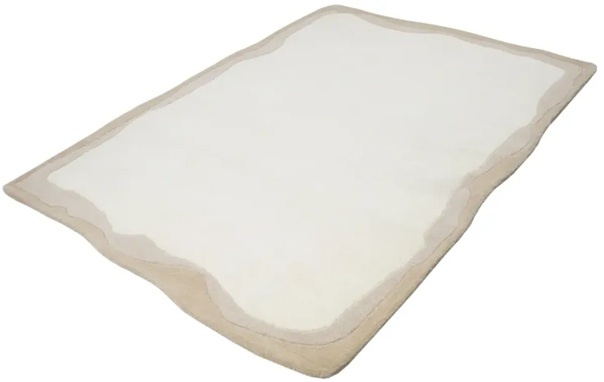 Tarba Tan 5'x7' Rectangular Floor Rug