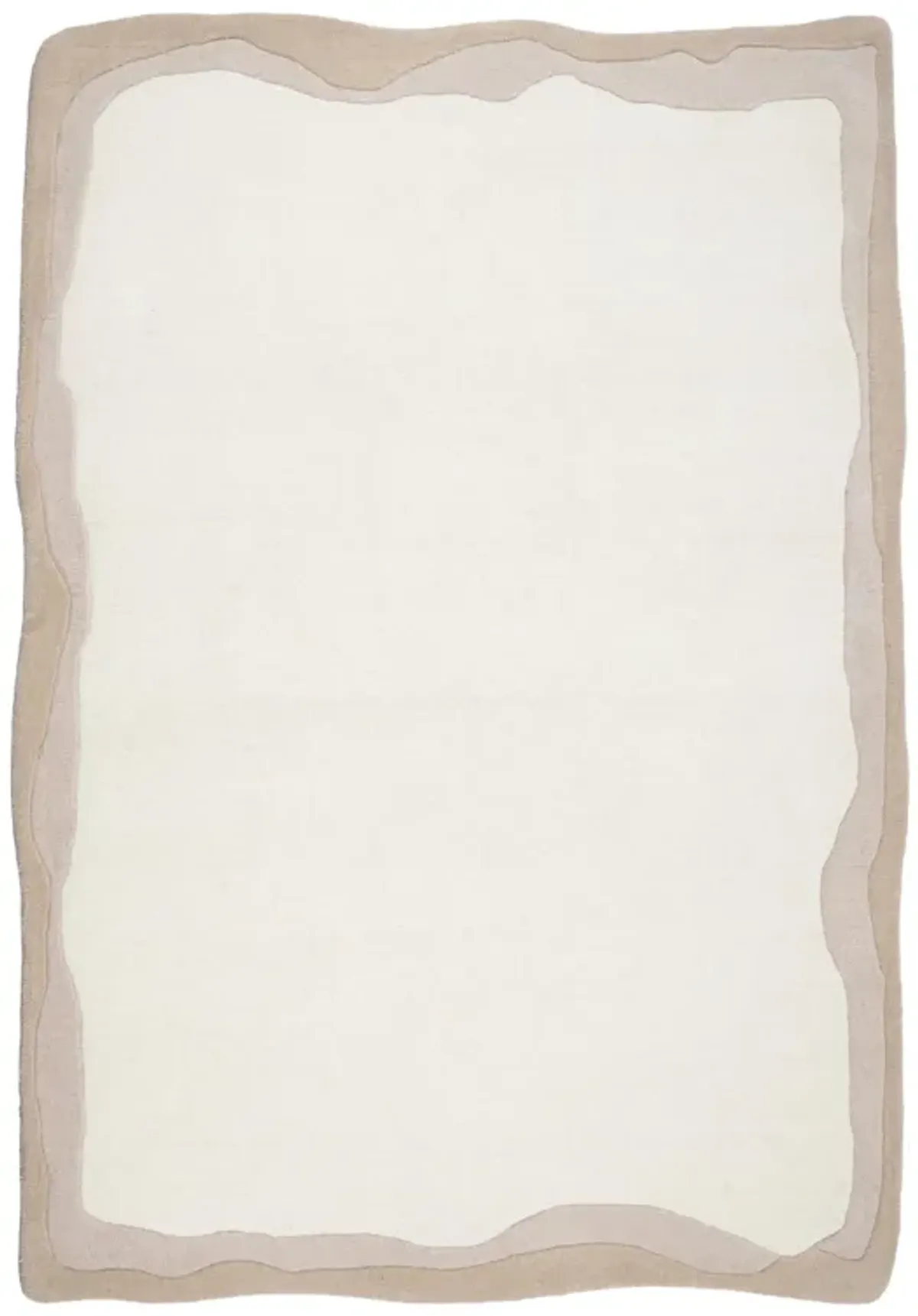 Tarba Tan 5'x7' Rectangular Floor Rug
