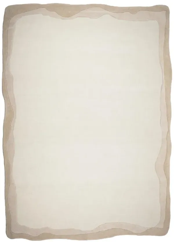 Tarba Tan 8'x10' Rectangular Floor Rug