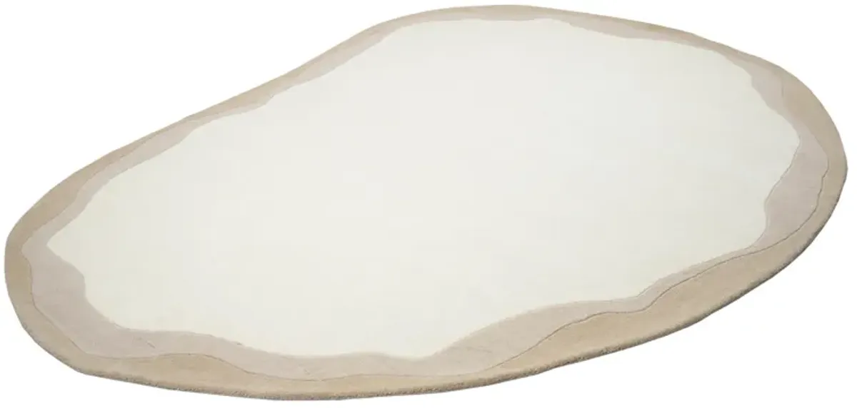 Tarba Tan 8'x10' Organic Floor Rug