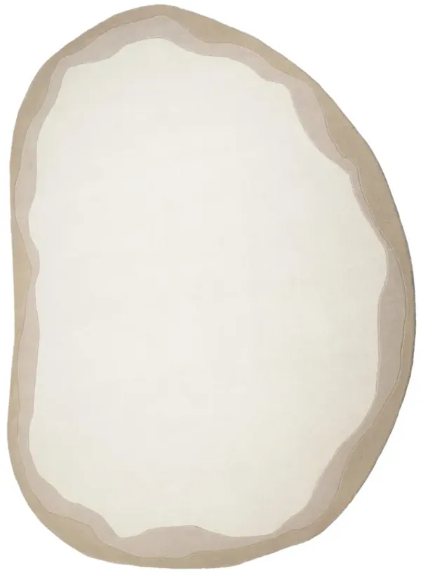 Tarba Tan 8'x10' Organic Floor Rug