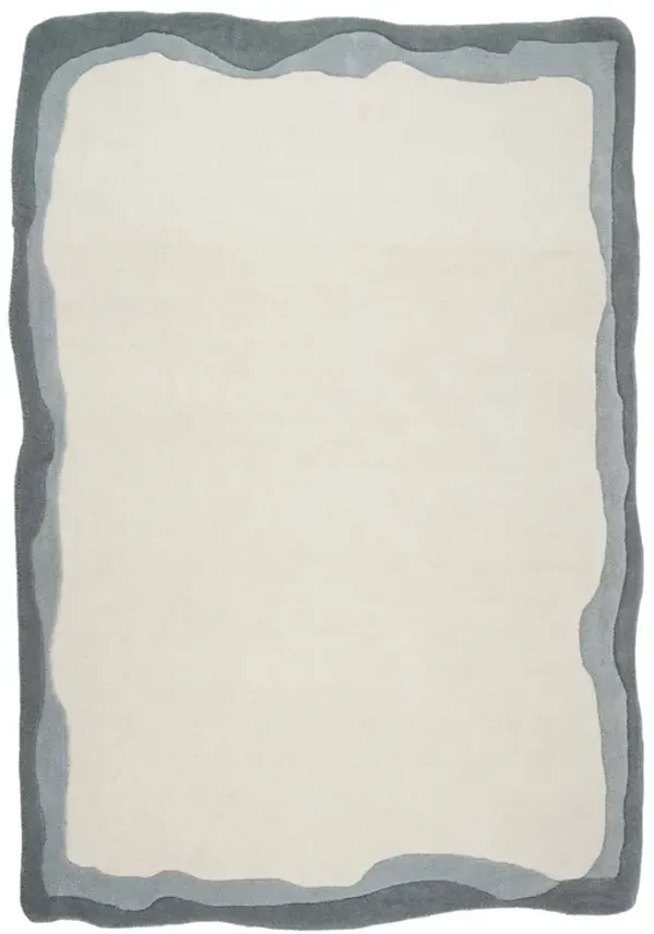 Tarba Grey 5'x7' Rectangular Floor Rug