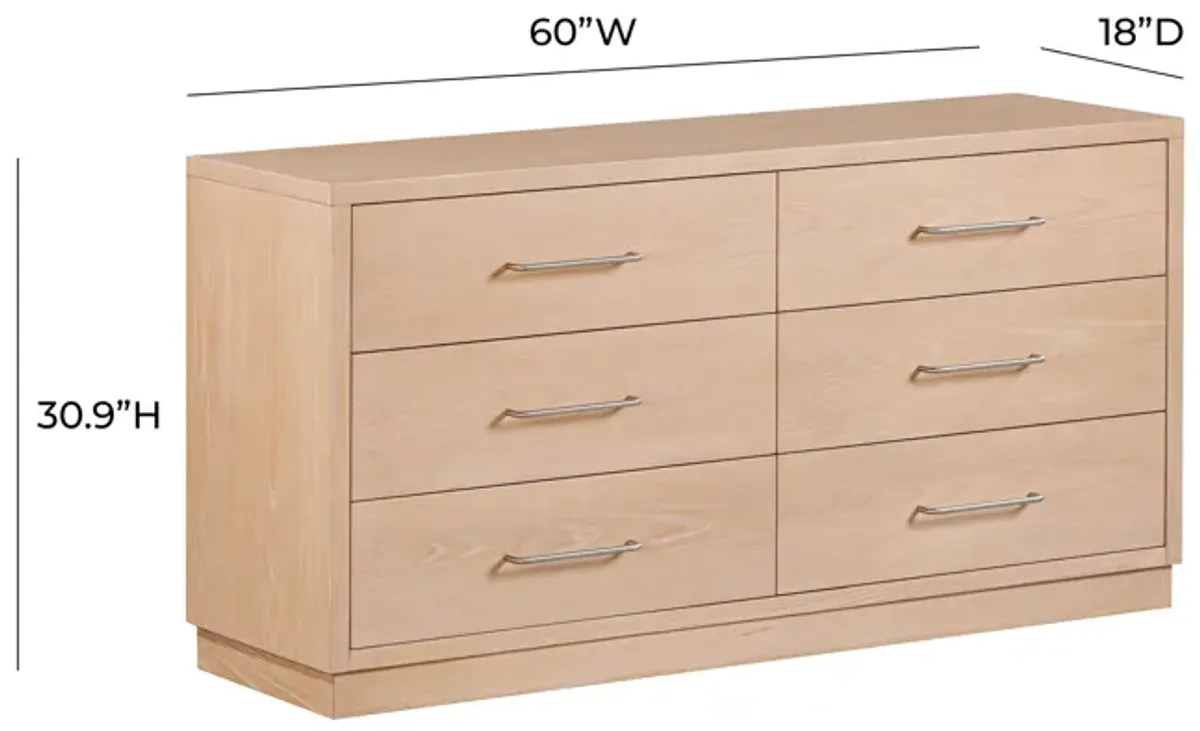 Marlow Natural Wood Dresser