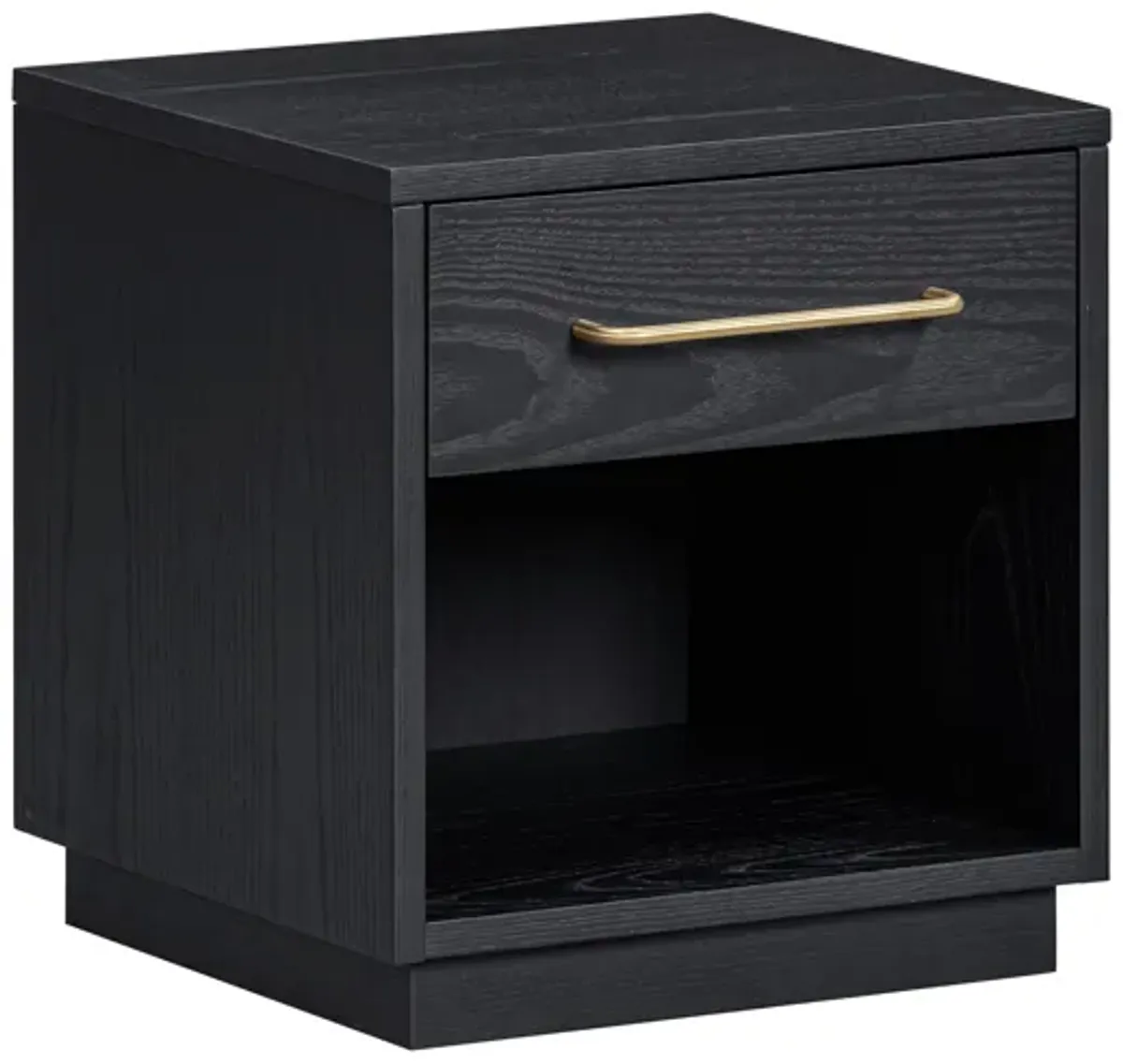 Marlow Black Wood Nightstand