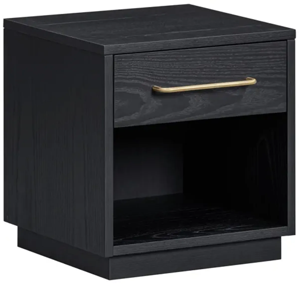 Marlow Black Wood Nightstand