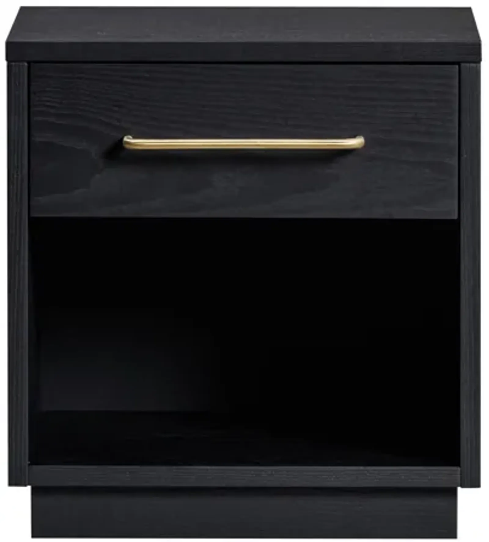 Marlow Black Wood Nightstand