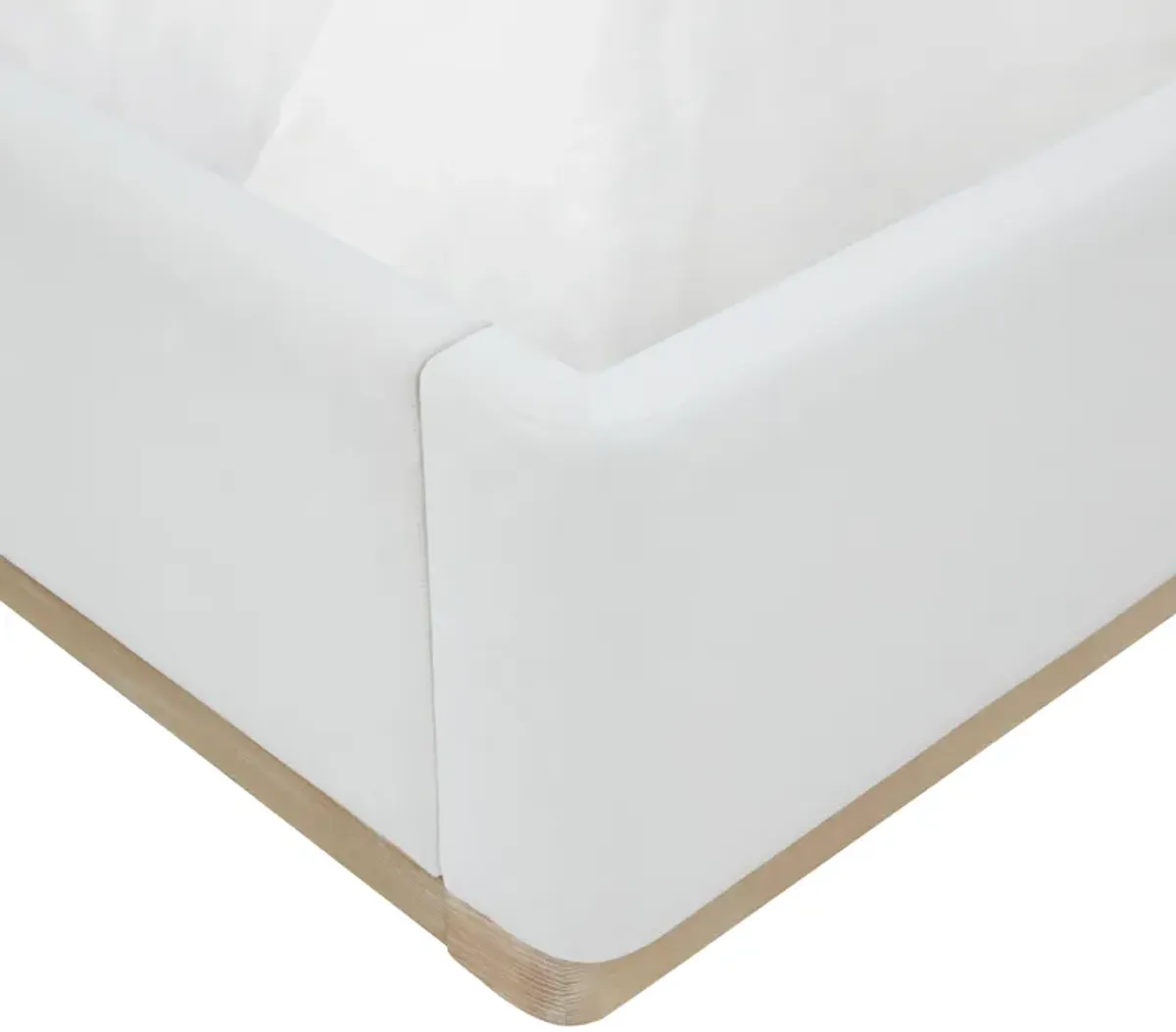 Marlow Cream Velvet King Bed