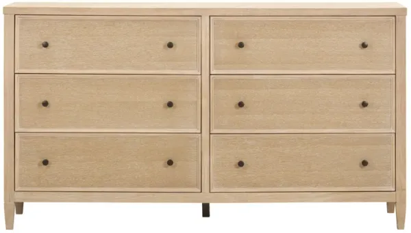 Bristol Park Whitewashed Oak Wood Dresser