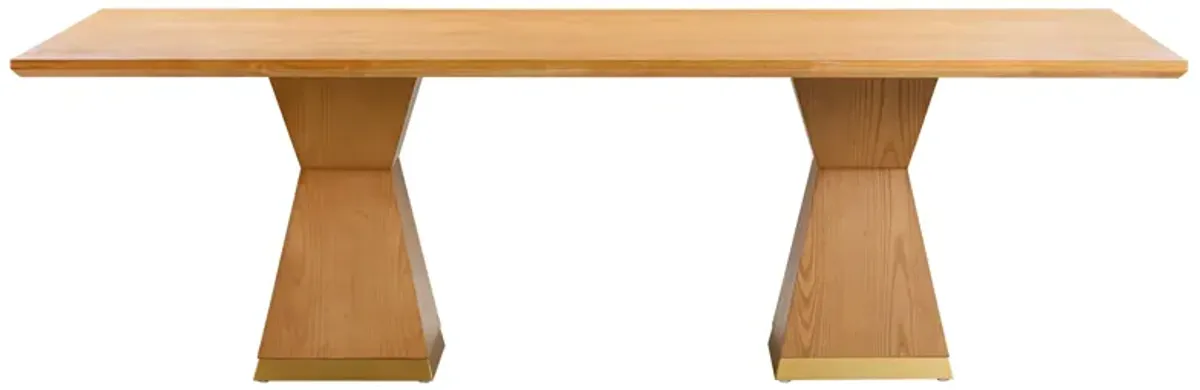 Nolan Natural Wood Dining Table