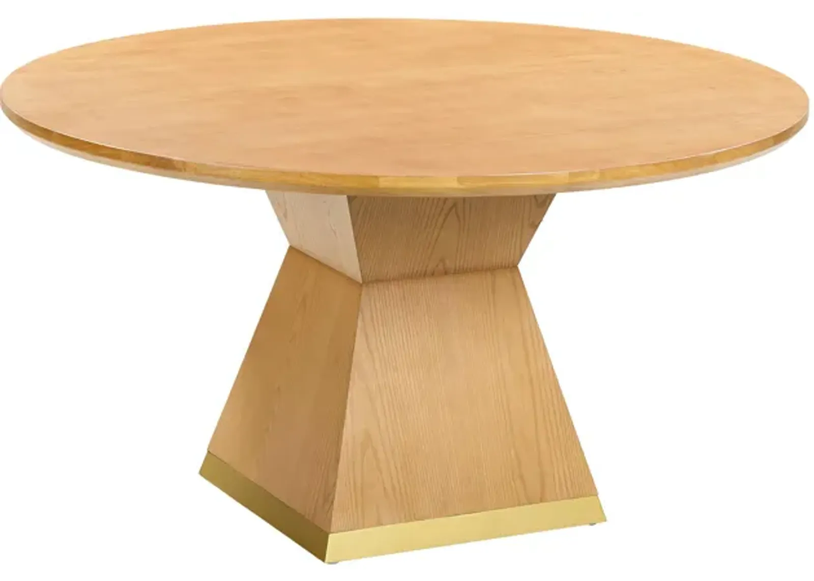 Nolan Natural Wood Round Dining Table