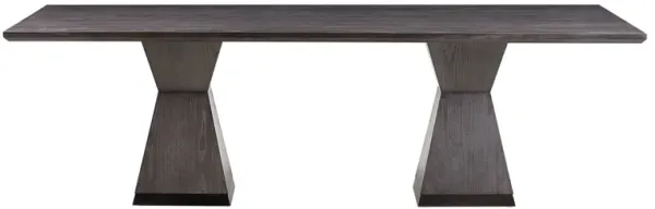 Nolan Black Wood Dining Table