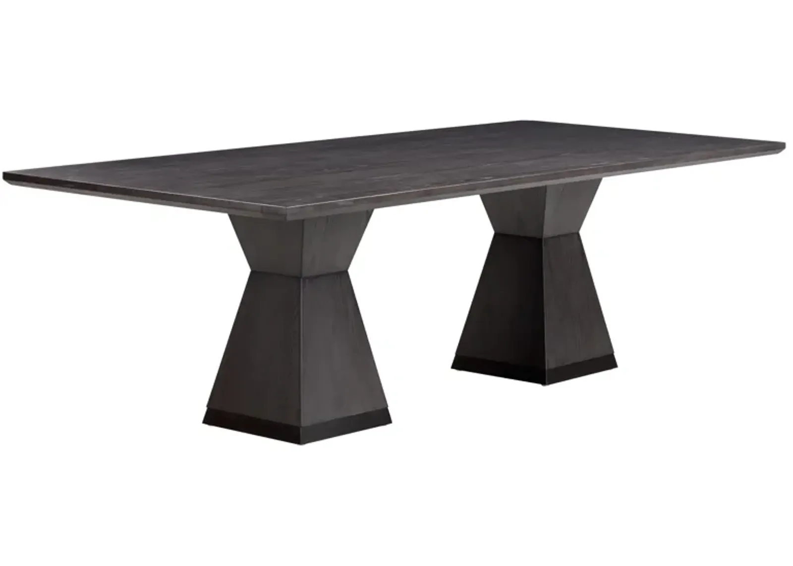 Nolan Black Wood Dining Table